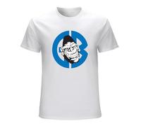 jhn MINGLING Men's Gorilla Biscuits T-Shirt WhiteM White M