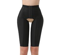 JHNGYJY Pantaloni Modellanti Donna Post Liposuzione-Shapewear a Vita Alta con Controllo Addome,Cavallo Aperto,Sollevamento Glutei,Ideale per Recupero Post-Operatorio e Post-Parto(L, Black)