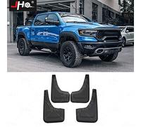 JHO Parafanghi anteriori e posteriori paraspruzzi su misura per Dodge Ram 1500 TRX 2021 2022 2023 accessori esterni non c'è bisogno di praticare fori (set di 4)