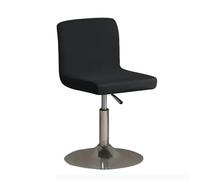 JHOMHF Coprisedia Elasticizzato Senza Braccioli Coprisedia Impermeabile Incrocio for Scrivania Ufficio Computer Sedie da Toeletta Schienale Medio Seduta Larga Protezione for Sedia(Gray B,2pcs)