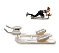 JHOMHF Spine Twist & Stretch Trainer con Supporto for Telefono,Macchina di Supporto Spinale Regolabile A 3 Livelli for Allungamento Gambe Tonificazione del Core,capacità di 220 Libbre