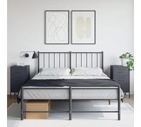 JHQHSM Comodini 2 pz, Comodino Camera da letto Comodino notte Bedside table Tavolino da letto Armadietto Adatto per Studio Camera da letto Soggiorno Antracite 36x39x68 cm in Acciaio