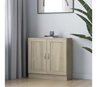 JHQHSM Libreria, libreria, scaffalatura, scaffalatura, divisorio, adatto per ufficio, corridoio, camera da letto, studio, rovere Sonoma, 82,5 x 30,5 x 80 cm