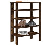 JHQHSM Scarpiera da 61 x 32 x 87,5 cm, materiale in legno con scomparti multipli e robusto piano superiore per una conservazione ottimale e una soluzione di stoccaggio