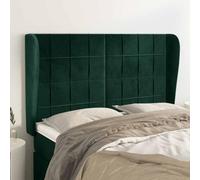 JHQHSM Testiera ad Orecchio in Velluto Verde Scuro 147x23x118/128cm con Gambe in Legno e Altezza Regolabile per Supporto Schiena e Design Elegante **Analisi dei requisiti