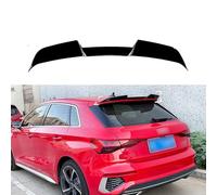 JHQPDZ Auto Spoiler Posteriori per Audi A3 8Y Hatchback 2021 2022 2023 2024, Spoiler per Baule Posteriore sul Tetto Tronco Spoiler Lip,Black Glossy Color