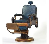 JHRFU Arte del Ferro Mini retrò Barbiere Modello di Sedia Sedia da Banco Creativa Vecchio Stile Stile Europeo E Americano Sgabello Artigianato Fatto A Mano Decorazioni Casa Collezioni Mostre