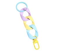 JHSDHYD Catena per Borsa Portachiavi a Catena in plastica Fatto a Mano for Donne Accessori for ciondoli for borsette for Ragazze Regali di Amicizia per Fai da Te(E5640)