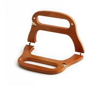 JHSDHYD Chiusura della Pochette 20x8cm Manico for Borsa in Legno Chiusura for Borse a Bacio Cornici for Fibbie di bloccaggio Maniglie Staffe for Cucito Fai da Te Telaio per Fai da Te(Color4)