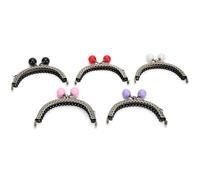 JHSDHYD Chiusura della Pochette Chiusura a Scatto for Borsa, 8,5 cm, semicerchio, Cornice for goffratura, for la Realizzazione di Borse, Forniture Artigianali Fai da Te per Fai da Te