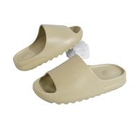 JHSDHYD Ciabatte Gomma Ciabatte For Uomo, Sandali Con Fondo Spesso, Di Tendenza, Sandali Con Osso Di Design For Le Donne(Dark beige,40(25cm))