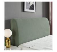 JHSDHYD Copri Testata Letto Matrimoniale Copritesta letto elastici spessi, protezione posteriore in pile polare, antipolvere, lunga copertura posteriore(Green,AA 220-240cm)