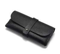 JHSDHYD Custodia occhiali da sole 1 Custodia Protettiva For Occhiali Classica Da Donna E Uomo Morbida Portatile For Lettura per Elegante Portatile(Black)