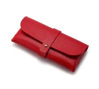 JHSDHYD Custodia occhiali da sole 1 Custodia Protettiva For Occhiali Classica Da Donna E Uomo Morbida Portatile For Lettura per Elegante Portatile(Red)
