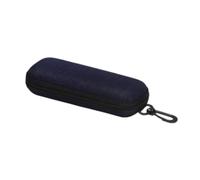 JHSDHYD Custodia occhiali da sole 1 Scatola For Occhiali Da Sole In Tessuto Oxford Resistente Alla Pressione Con Cerniera E Gancio Nero per Elegante Portatile
