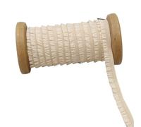 JHSDHYD Elastico per Cucito 1 Cm di Larghezza 8 Colori Chiffon Elasticizzato Pizzo Copricapo Fai da per Fai da Te(Apricot)