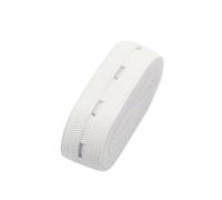 JHSDHYD Elastico per Cucito 15/20/25/30MM Accessori for Cucire Fai da Te Foro for Bottoni Fasce Elastiche in Maglia Nastro colorato Bianco Nero Tessitura per Fai da Te(White 20mm,3yard)