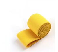 JHSDHYD Elastico per Cucito Accessori for Abbigliamento in Elastico di Nylon colorato con Fascia Elastica Morbida for la Pelle da 4 cm più Alta Elasticità per Fai da Te(Yellow)