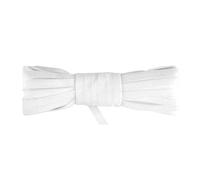 JHSDHYD Elastico per Cucito Elastico for Maglieria Sottile da 4 mm, Elastico in Spandex, Fascia for Capelli, for Intimo, Vestito, Rifiniture Cucito, 2, 5, 10 Iarde per Fai da Te(White,5 Yards)