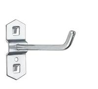 JHSDHYD Ganci Per Scaffali Di Negozi 1-20 pezzi ganci metallici for pannelli forati in rete for mensole recinzione in ferro for chiodi montati a parete(D,10pcs)