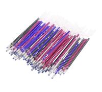 JHSDHYD Gesso da sarta 100 Pezzi di Penne cancellabili a Caldo Ricarica for marcatori di Tessuti for Quilting Cucito Fai da Te sarti sarti Gesso per Tessuti(100pcs Black)