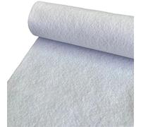 JHSDHYD Imbottitura per Trapunta Patchwork Adesivo da 39 Pollici x 19, 200 g, riempitivo for interfodera in Tessuto di Cotone, Crema Ovatta su Un Lato per Cucito