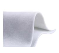 JHSDHYD Imbottitura per Trapunta Riempitivo for interfodera in Crema di Cotone Adesivo for Tessuto su Un Lato Patchwork da 180 g per Cucito(F021-500x100cm)