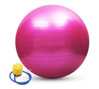 JHSDHYD Palla Yoga 65cm/75cm Palla Da Yoga Anti-scoppio Palla Da Equilibrio For Stabilità Pilates Barre Palla For Esercizi Di Fitness Fisico Con Pompa Ad Aria(Pink 75cm)