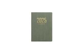 JHSDHYD Quaderno Appunti 4 pezzi A7 Mini Agenda Book Diario portatile Agenda settimanale Quaderni delle cose da fare Blocco note con calendario Forniture for ufficio scolastico(DarkGreen)