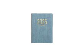 JHSDHYD Quaderno Appunti 4 pezzi A7 Mini Agenda Book Diario portatile Agenda settimanale Quaderni delle cose da fare Blocco note con calendario Forniture for ufficio scolastico(Darkblue)