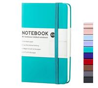 JHSDHYD Taccuino Tascabile Quaderni A6, diari, piccoli diari, quaderni, album da disegno, cancelleria, blocchi for appunti, ufficio, materiale scolastico(Lake Blue)