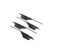 JHVVBFWF Per X5 F15 X6 F16 2014 2015 2016 2017 2018 Auto Porta Interna Maniglia Ciotola Cornice Decorazione Della Copertura Trim Adesivi Accessori Auto(fibra di carbonio)