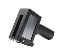 JHXHFJXZ Barra variabile online da 12,7 mm Codice Data Numero Logo Data di scadenza Etichetta Stampante a getto d'inchiostro termica portatile a getto manuale Materiale di stampa ampio