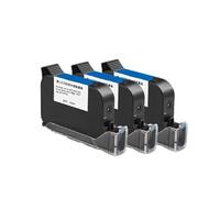 JHXHFJXZ Cartuccia d'inchiostro ad asciugatura rapida con solvente ad alta adesione adatta for stampante a getto d'inchiostro Modello generale non crittografato Materiale di stampa ampio(3PCS)