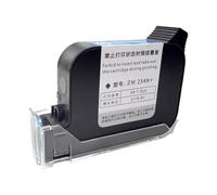 JHXHFJXZ Cartuccia for stampante a getto d'inchiostro da 12,7 mm 2588/2580 inchiostro solvente nero non crittografato Materiale di stampa ampio(1PCS)