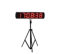 JHXHFJXZ Cronometro Digitale a LED da 5 Pollici for Esterni, Timer Sportivo, Orologio da Parete programmabile con contatore delle Ore for Timer Elettrico Controllo Facile(Suit D)