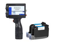 JHXHFJXZ Data di produzione della stampante a getto d'inchiostro portatile intelligente e portatile. Il codice QR supporta più lingue senza sbiadire Materiale di stampa ampio(Printer-2 Ink)