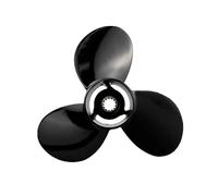 JHXHFJXZ Elica fuoribordo for Motore for Barca da 35 CV, 40 CV, 50 CV, 55 CV, 11 5/8X12, in Lega di Alluminio, con Vite, Motore Marino, 3 Pale e 13 scanalature Adatta Bene la Tua Barca