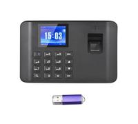JHXHFJXZ Intelligente biometrico di Impronte digitali Password Macchina presenze Orologio registratore di Check-in dei dipendenti Schermo LCD da 2,4 Pollici per Le Piccole Imprese(Type3)