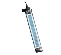 JHXHFJXZ Lampada da lavoro a LED for macchine CNC, impermeabile, for tornio e fresatrice, speciale tubo tondo, 24 V 220 V per Officina/Garage(20W 500mm,24V-36V)