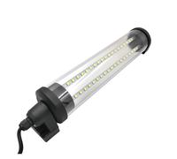 JHXHFJXZ Lampada da lavoro a LED for tornio lunga, impermeabile, for macchine utensili CNC e fresatrici, DC24V AC220 per Officina/Garage(8W Length 400mm,DC24V)