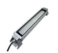 JHXHFJXZ Lampada da lavoro for macchine utensili CNC da officina impermeabile IP67 a pannello LED 6W-30W con tazza faretto DC AC per Officina/Garage(6W,AC 100V-250V)