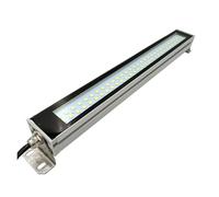 JHXHFJXZ Lampada da lavoro for macchine utensili da 5W a 40W LED Tri-Proof Lavorazione CNC Tornio Attrezzatura Illuminazione DC AC 220MM-530MM per Officina/Garage(10W,DC 24V-36V)