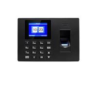 JHXHFJXZ Macchina Intelligente for la presenza di Impronte digitali con Accesso al Disco USB con Schermo da 2,4 Pollici multilingue per Le Piccole Imprese