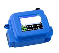 JHXHFJXZ Mini stampante a getto d'inchiostro portatile for Codice a barre QR Numero di Logo Etichetta data Codificatore portatile Non crittografato Materiale di stampa ampio(Include 2 Cartridges)