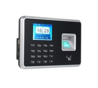 JHXHFJXZ Orologio biometrico for Piccole Imprese Macchina for presenze for dipendenti di riconoscimento della Carta d'identità con punzonatura biometrica in entrata e in Uscita per Le Piccole Imprese