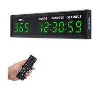 JHXHFJXZ Orologio Digitale for Il Conto alla rovescia da 18,78 Pollici, Orologio con Timer for Il conteggio su/Giù con Ampio Display a LED Controllo Facile