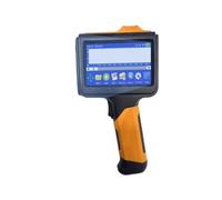 JHXHFJXZ Stampante a getto d'inchiostro portatile Stampante portatile da 12,7 mm T-shirt Barra QR Codice Data Numero Logo Data di scadenza Etichetta Ufficio Materiale di stampa ampio(With 2 ink)