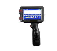 JHXHFJXZ Stampante portatile da 12,7/25,4 mm Barra QR Codice Numero data Logo Data di scadenza Stampante a getto d'inchiostro portatile in 24 lingue Materiale di stampa ampio(Only Printer-25.4mm)