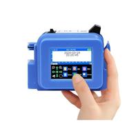 JHXHFJXZ Stampante portatile da 12,7 mm Mini stampante a getto d'inchiostro portatile codice a barre QR Numero di Immagine del logo Macchina da stampa della data Materiale di stampa ampio(With 1 ink)